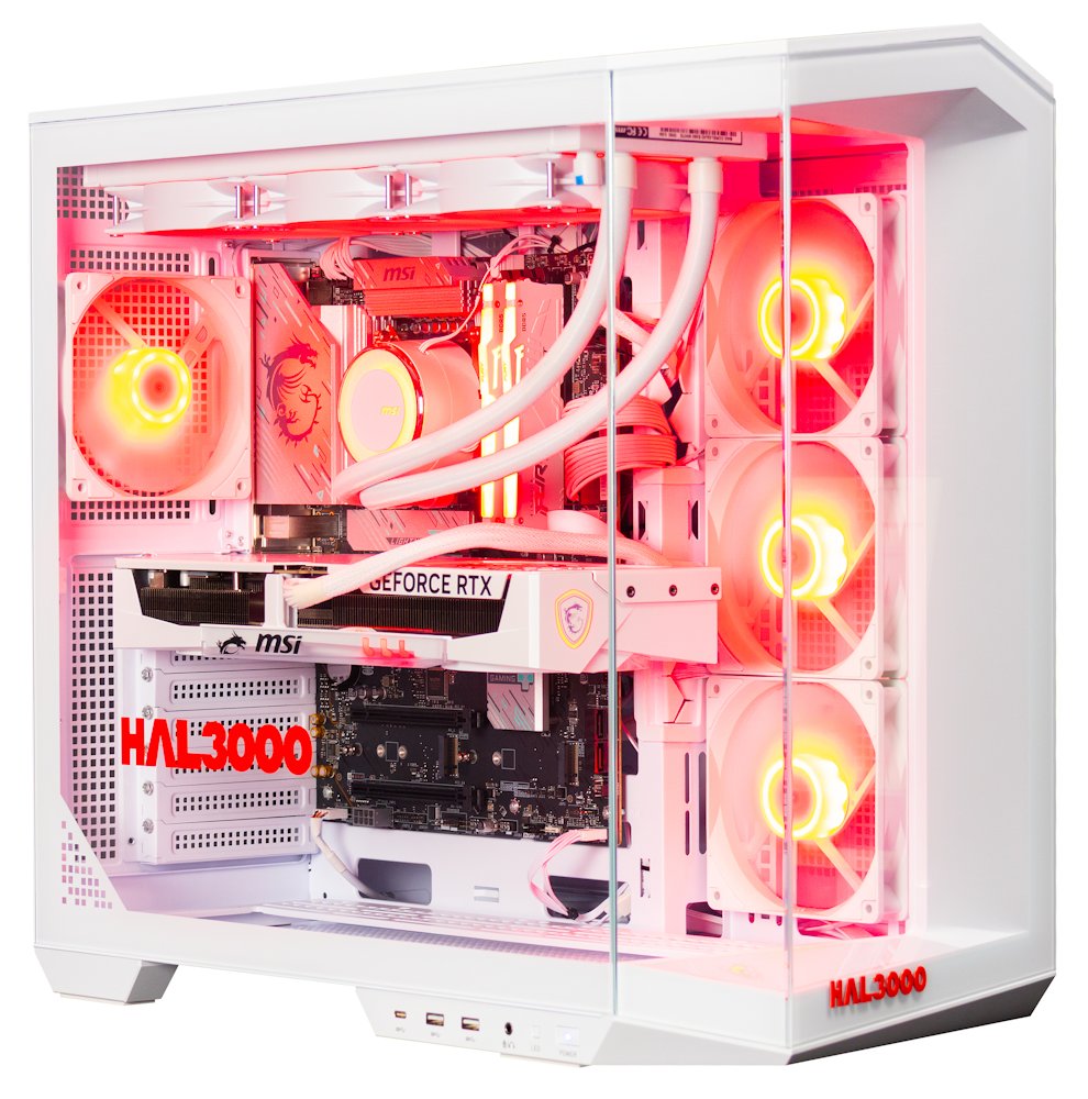 HAL3000 Master Gamer Ultimate-K White / Intel Core Ultra 7 270K/ 32GB DDR5/ RTX 5070 Ti/ 2TB PCIe4 SSD/ WiFi/ W PCHS2882