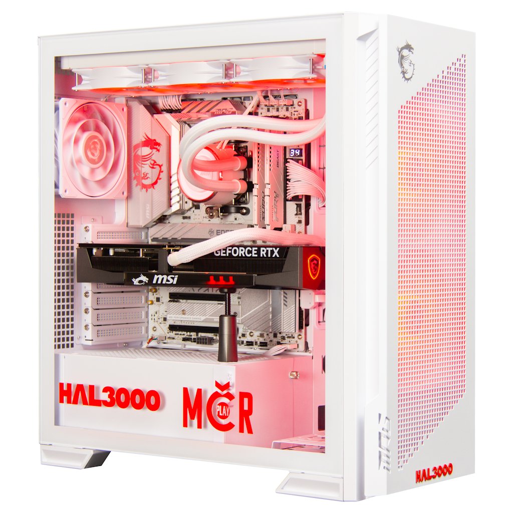 HAL3000 MČR Finale Elite White / AMD Ryzen 7 9800X3D/ 64GB/ RTX 5070 Ti/ 2TB PCIe SSD/ WiFi/ W11 PCHS2732