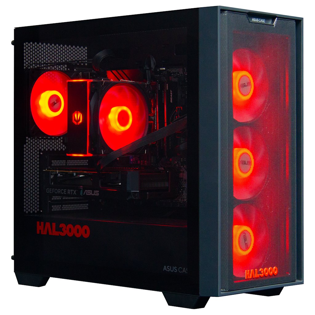 HAL3000 Online Gamer / AMD Ryzen 5 5600/ 32GB DDR/ RTX 5060/ 1TB PCIe SSD/ WiFi/ W11 PCHS2757