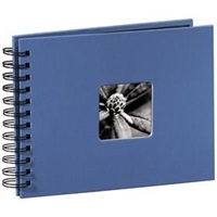 Hama album klasický špirálový FINE ART 24x17 cm, 50 strán, azúrový 113677