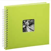 Hama album klasický špirálový FINE ART 28x24 cm, 50 strán, kivi, biele listy 2115