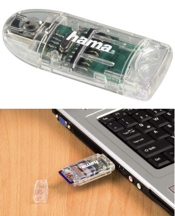 Hama Čítačka kariet "8 v 1" SD/microSD 91092