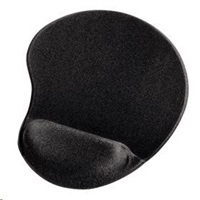 Hama ergonomická gélová podložka pod myš, čierna 54777