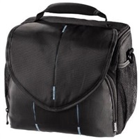 Hama foto taška Canberra 140, čierna/modrá 103681