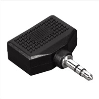 Hama jack vidlica - 2x jack zásuvka, 3,5 mm stereo