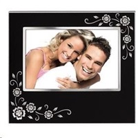 Hama kovový portrétový rám Phoenix, 10x15 cm, čierny