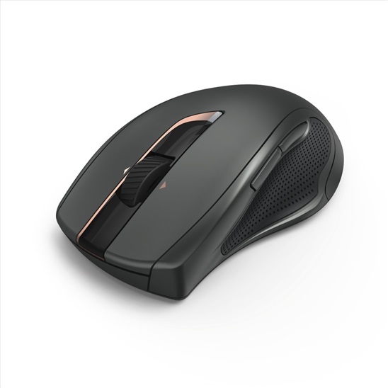 HAMA myš MW-900/ bezdrátová/ laserová/ auto DPI 800-2400/ 7 tlačítek/ USB/ černá 182672