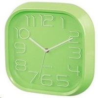 Hama nástenné hodiny PG-280, tichý chod, zelené 123164