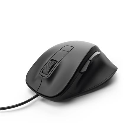 Hama optická kabelová myš MC-500, tichá, černá 182612