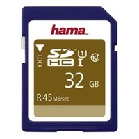 Hama SDHC 32 GB Class 10 UHS-I 45 MB/S 114943