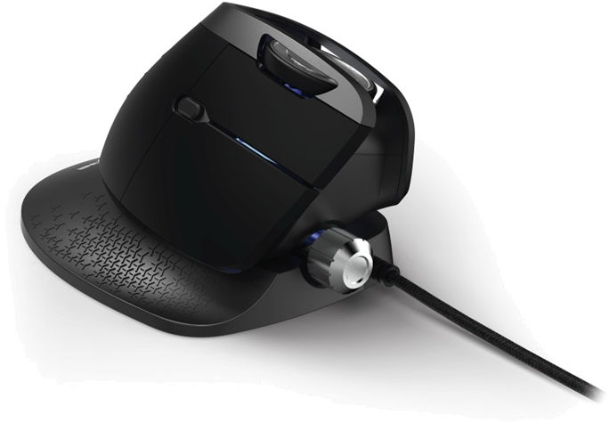 HAMA uRage gamingová myš Vertikill/ drátová/ optická/ podsvícená/ 4000dpi/ 6 tlačítek/ USB/ černá 113780