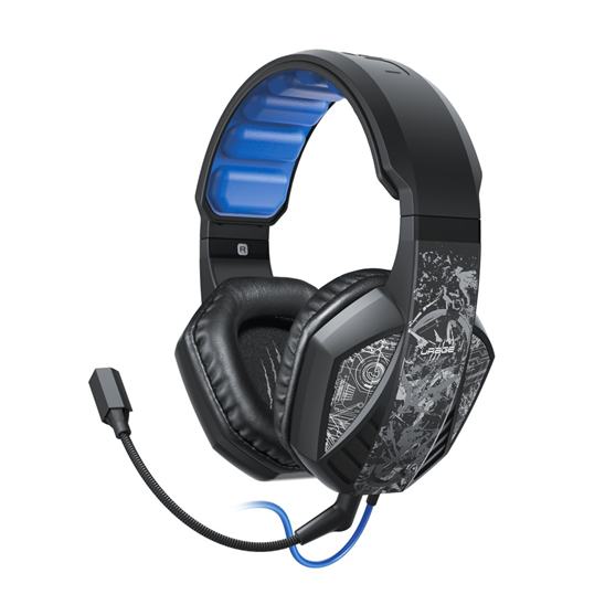 HAMA uRage gamingový headset SoundZ 310/ drátová sluchátka + mikrofon/ USB/ citlivost 92 dB/ černý 186023