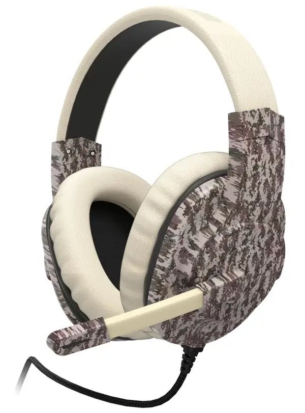 HAMA uRage gamingový headset SoundZ 333, béžovo-hnědý 186079