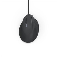 Hama vertikálna ergonomická káblová myš ECM-500L, pre ľavákov, čierna 173087