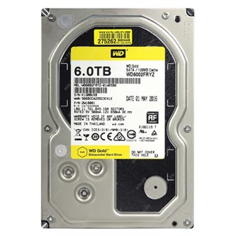 HDD 6TB WD6002FRYZ Gold 128MB SATAIII 7200rpm 5RZ