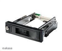 HDD box AKASA Lokstor M52, 1x 3,5" SATA HDD do 5,25" interní pozice, černý AK-IEN-05