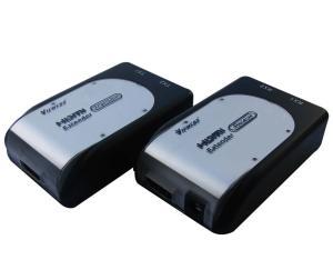 HDMI extender na 60m přes 2x Cat5e PCEXT40