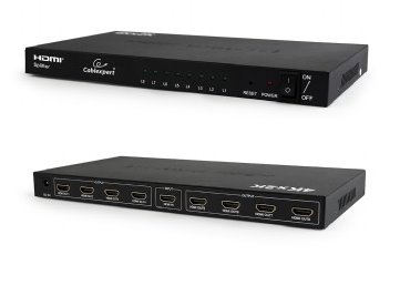 HDMI spliter, 8-portový, CABLEXPERT DSP-8PH4-03