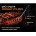 HELMER chytrý bezdrátový kuchyňský teploměr s jednou sondou TM 27/ LCD displej/ –10 až 100 °C/ Bluetooth/ černý Hlmtm27