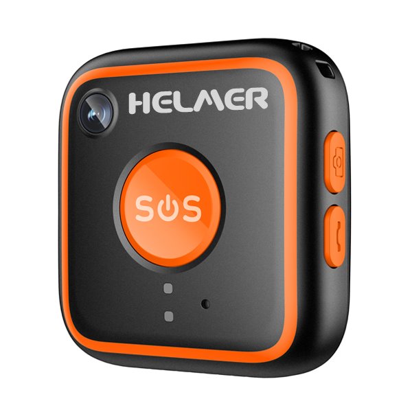 HELMER GPS SOS lokátor (přívěsek) LK 717/ detekce pádu/ IP67/ krokoměr/ připomenutí užívání léků/ hlasová komun hlmlk717