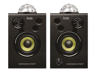 Hercules DJSpeaker 32 Party - Reproduktory - 30 Watt (celkem) - 2-cestný 4780891