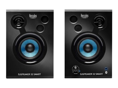 Hercules DJSpeaker 32 Smart - Reproduktory - bezdrátový - Bluetooth - 15 Watt - 2-cestný 4780902