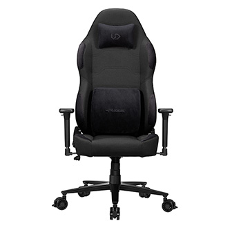Herné kreslo Ultradesk OVERLORD, čierna UDESK-OV-BK