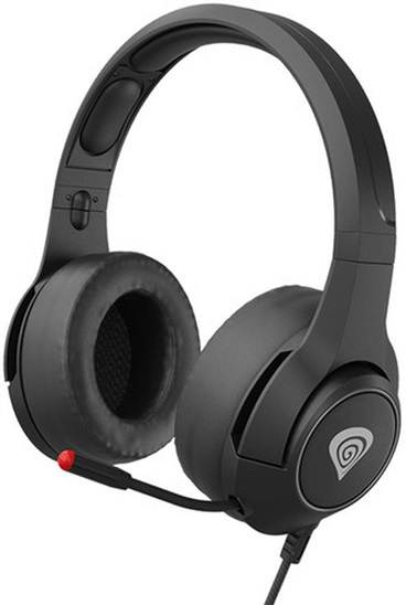 Herní stereo sluchátka Genesis Argon 600, černé, multiplatformní NSG-1658