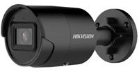 HIKVISION DS-2CD2043G2-IU(BLACK)(2.8mm) 4MPix IP Bullet kamera; IR 40m, mikrofon, IP67, černá
