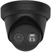 HIKVISION DS-2CD2343G2-IU/G(BLACK)(2.8mm) 4MPix IP Turret kamera; IR 30m, mikrofon, IP67, černá