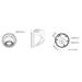 HIKVISION DS-2CD2H83G2-IZS(2.8-12MM) 8MPix IP Turret kamera; IR 40m, Audio, Alarm, IK10