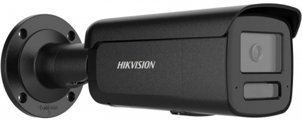 Hikvision DS-2CD2T87G3-LIS2UY/SL(2.8mm)/BLACK, 8MP ColorVu kamera s Hybridnýmm prísvitom, 3. generácia