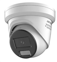 Hikvision DS-2CD3346G2-ISU/SL(2.8mm)(H)(eF), 4MPix IP AcuSense Turret kamera; IR 40m, Audio, Mikrofon, Alarm, Blikač, I