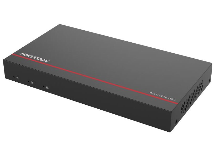 Hikvision DS-E08NI-Q1/8P(SSD 2T), 8 kanálový NVR pro IP kamery; 1x SSD 2TB; PoE
