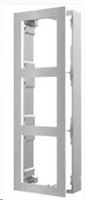 HIKVISION DS-KD-ACW3/S, 3-rámeček interkomu pro povrchovou montáž; nerez