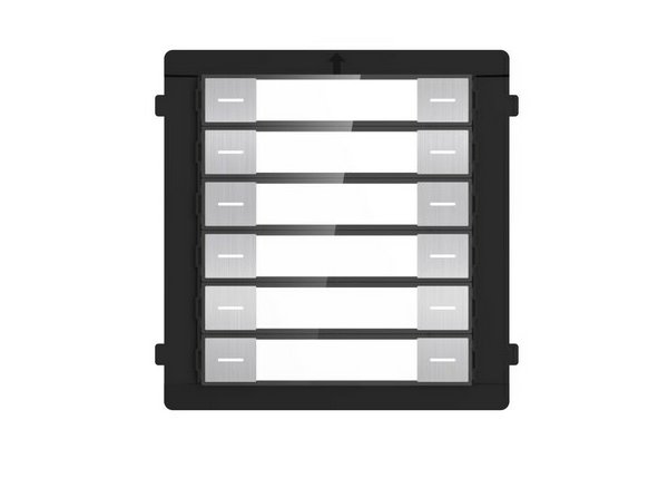 Hikvision DS-KD-K12/S - modul s tlačidlami (nerez)