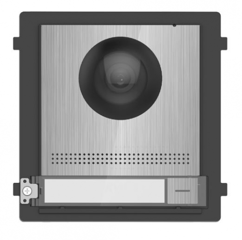 Hikvision DS-KD8003-IME1(B)/S, Modul IP interkomu 1-tlačítkový s kamerou; nerez