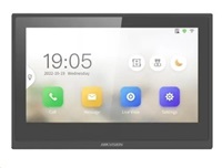 Hikvision DS-KH6351-WTE1, 7" IP bytový dotykový monitor; PoE; Wi-Fi