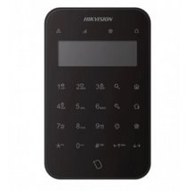 Hikvision DS-PK1-LT-WE/Black - bezdrôtová dotyková klávesnica s LCD displejom