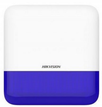 Hikvision DS-PS1-E-WE(O-STD)/Blue - bezdrôtová vonkajšia siréna - modrá