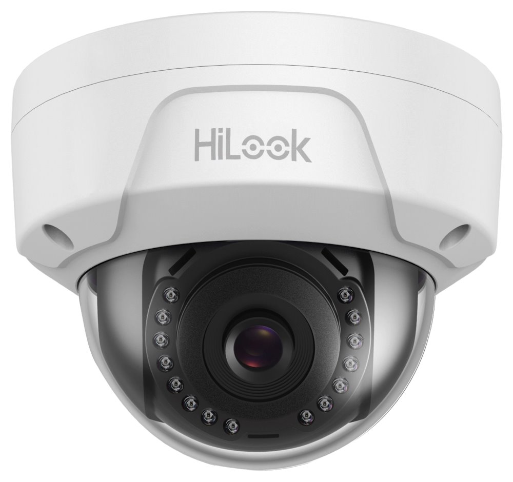 HiLook IP kamera IPC-D140H(C)/ Dome/ rozlišení 4Mpix/ objektiv 4mm/ H.265+/ krytí IP67+IK10/ IR až 30m/ kov+pl 311315703