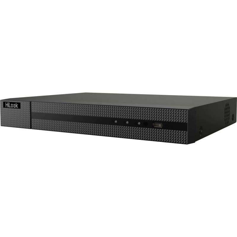 HiLook NVR-104MH-C/4P(D)/ pro 4 kamery/ 4x PoE/ rozlišení 8Mpix/ HDMI/ VGA/ 1x RJ45/ kov 303616497