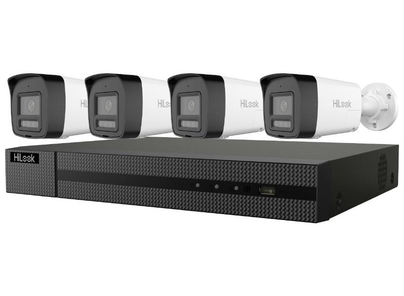 HiLook Powered by HIKVISION/ 4K Smart Hybrid Light KIT/ 2TB/ 1x NVR-108MH-C/8P/ 4x IPC-B180HA-LUF 301501874