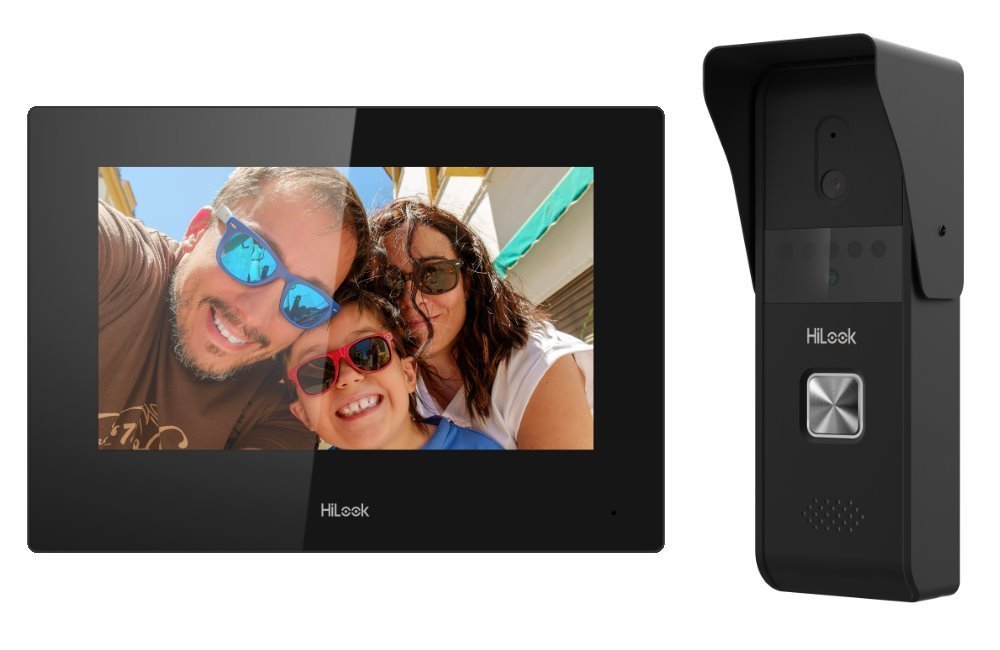 HiLook powered by Hikvision chytrý domácí interkom VI-K23P/ Wi-Fi/ 1080p/ 7" 1024x600/ videotelefon/ IP65 305304998