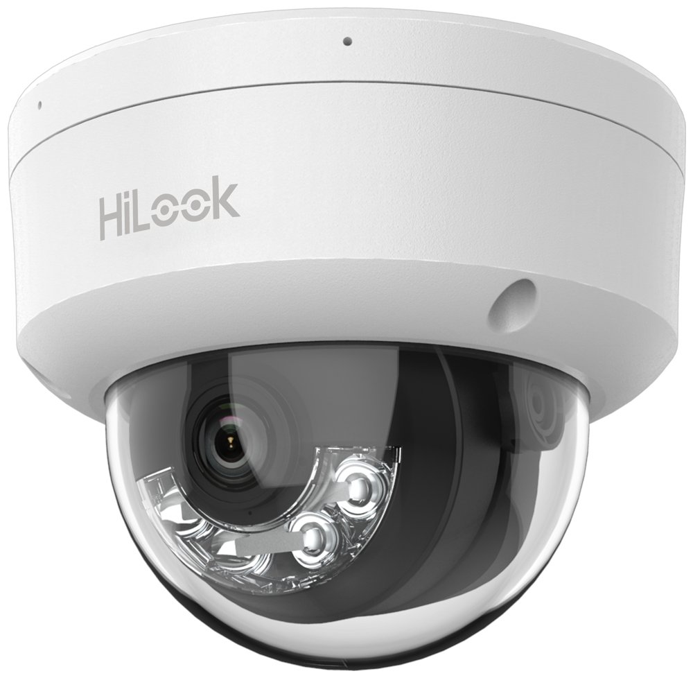 HiLook Powered by HIKVISION/ IPC-D140HA-LU/ Dome/ 4Mpix/ 2.8mm/ Smart Hybrid Light/ MD2.0/ IP67+K08/ IR 30m 311322078