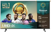 Hisense 65" TV, 4K Ultra HD, HDR, Miracast, Apple Airplay, Smart, Herní režim 65A6Q