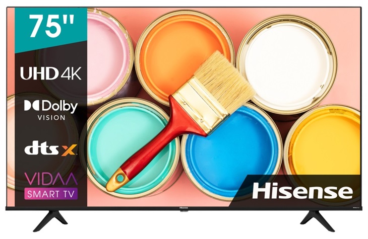 Hisense 75A6BG LED TV (75")•UHD rozlišení (3840×2160) 6942147478134