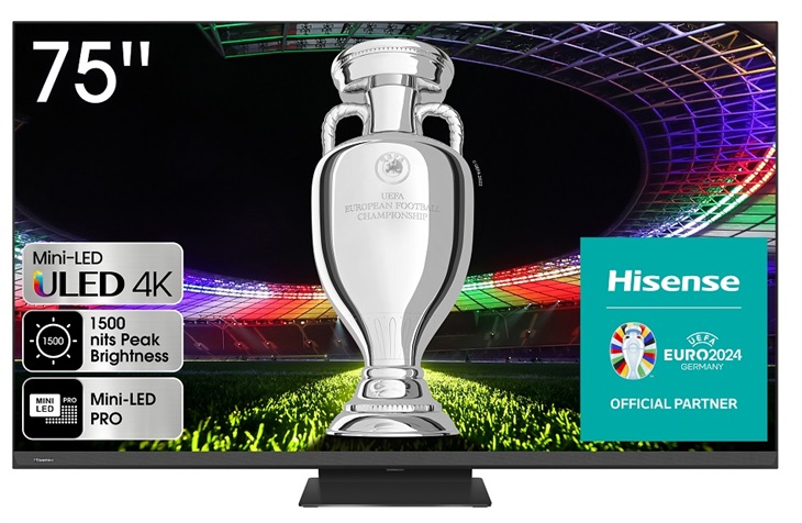 Hisense 75U8KQ Mini LED TV (75")•UHD (3840×2160) 6942147493687