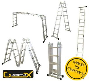 Hliníkové štafle G21 GA-SZ-4x3-3,7M multifunkční GA-SZ4-3