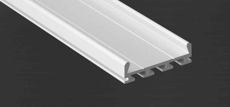 Hliníkový profil Prowax GIP-ALU anodizovaný, bez difuzoru - 1m 7030048